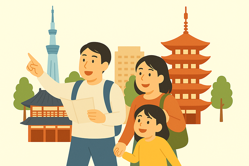 東京観光の拠点を探している方へ